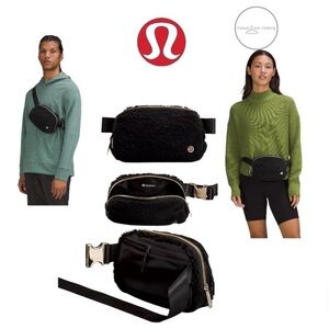 Lululemon Everywhere Fleece Belt Bag - Black